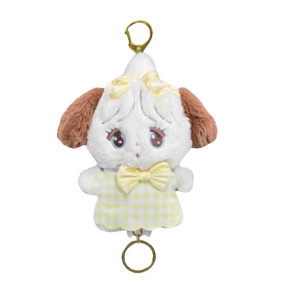 mikko illustrations｜Mascot Holder /Plush Keychain｜ H155xW130xD65mm approx.