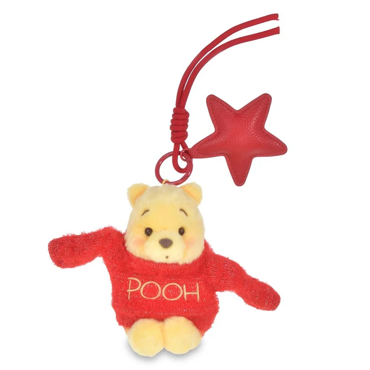 Disney｜OKIGAE FUNNY Carabiner Mascot Holder /Plush Keychain｜H13.5×W19×D9cm approx.