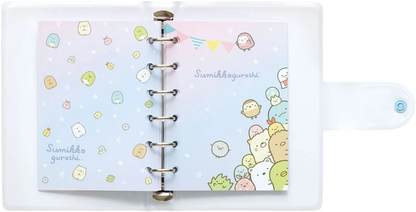 Sumikko gurashi｜6 Hole Sticker Binder｜155×110×20mm approx.