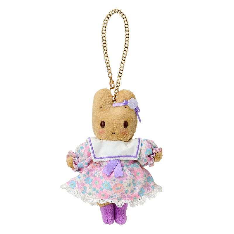 Sanrio｜Marron Cream 40th anniversary Mascot Holder /Plush Keychain｜11cm W x 5cm D x 15cm approx.