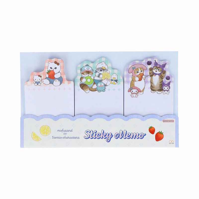 Mofusand｜Sanrio × Mofusand Sticky Notes｜ 60 sheets
