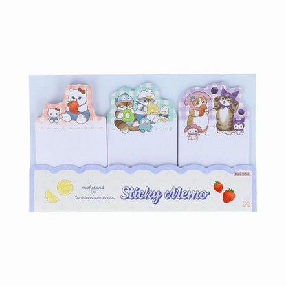 Mofusand｜Sanrio × Mofusand Sticky Notes｜ 60 sheets