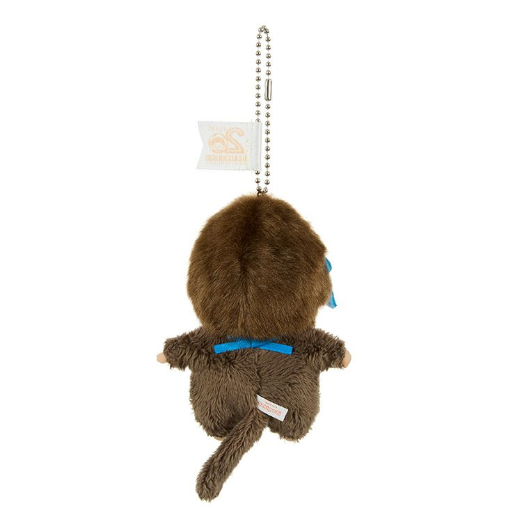 Monchhichi｜Bebichhichi Idol Mascot Holder /Plush Keychain｜H9.5 x W6 x D5.5 cm approx.