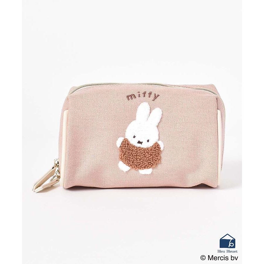 Miffy米菲｜角色刺绣图案化妆包/收纳包｜约8*15*8.5cm