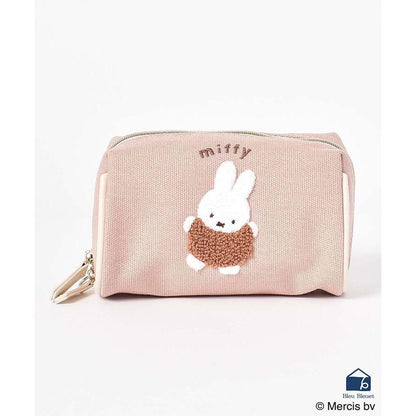Miffy米菲｜角色刺绣图案化妆包/收纳包｜约8*15*8.5cm