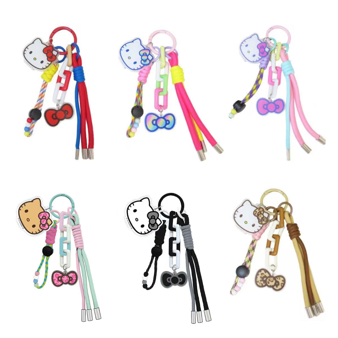 Hello Kitty｜Strap Charm Keychain/Keyring｜ 63 x 220 x 15 mm approx.