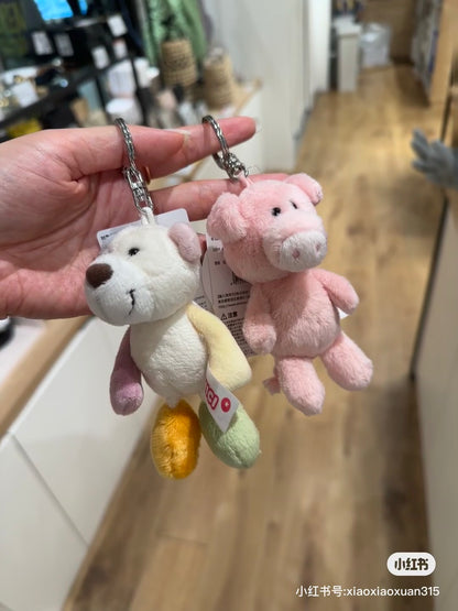 Nici｜Shaun the Sheep Mascot Holder /Plush Keychain｜Height 10cm approx.