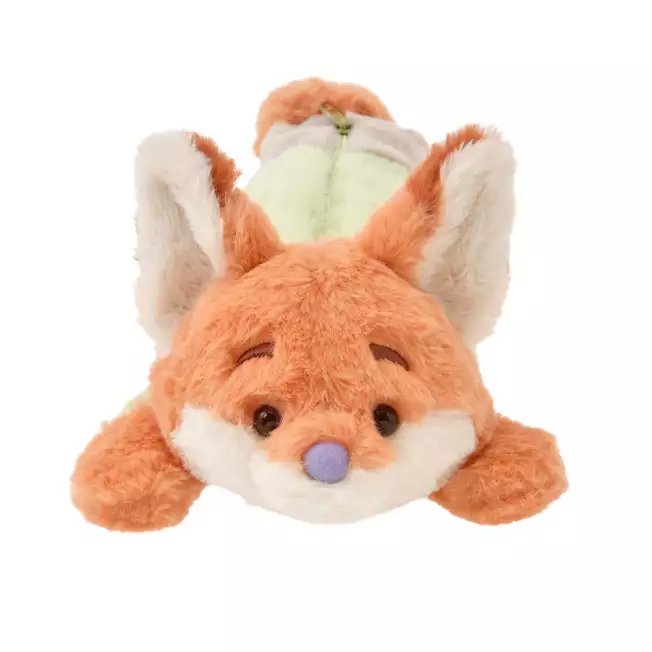 Disney迪士尼｜Fluffy Plush Pen Case - Zootopia / Nick Wilde疯狂动物城巨好摸/趴趴大容量笔袋/收纳袋｜約11×17×30cm