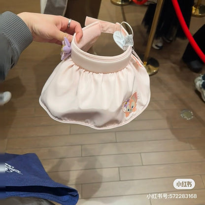 Disney SH｜可爱角色刺绣图案夏天防晒贝壳遮阳帽