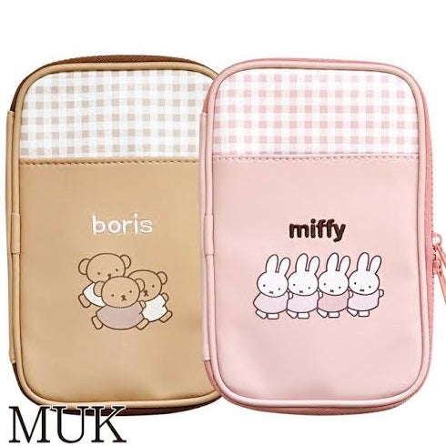 Miffy｜Card Pocket Multi Accessory Case｜21.6 x 14.4 x 3.1 cm approx.