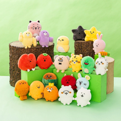 Nagano｜Characters suddenly became very strong! Mini sitting Mascot Holder /Plush Keychain｜H75×W70×D45mm approx.