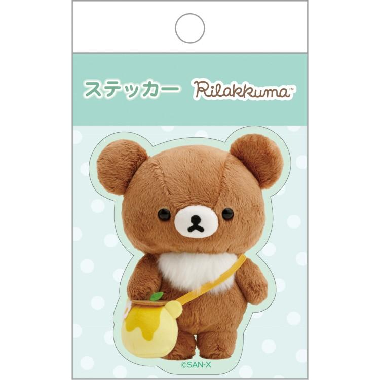 Rilakkuma｜Photo Series Grumpy  Smartphone Sticker｜125×70mm approx.