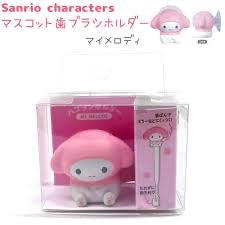 Sanrio｜Characters Mascot Toothbrush Holder with Suction Cup｜W47 x H44 x D30 mm approx.