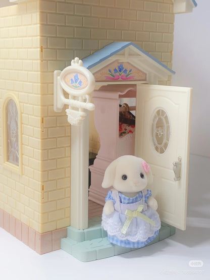【限时折扣】SylvanianFamilies森贝儿家族｜Bluebell Cottage Gift Set-Milk Rabbit风信子别墅+牛奶兔站宝套组/玩具/过家家5671
