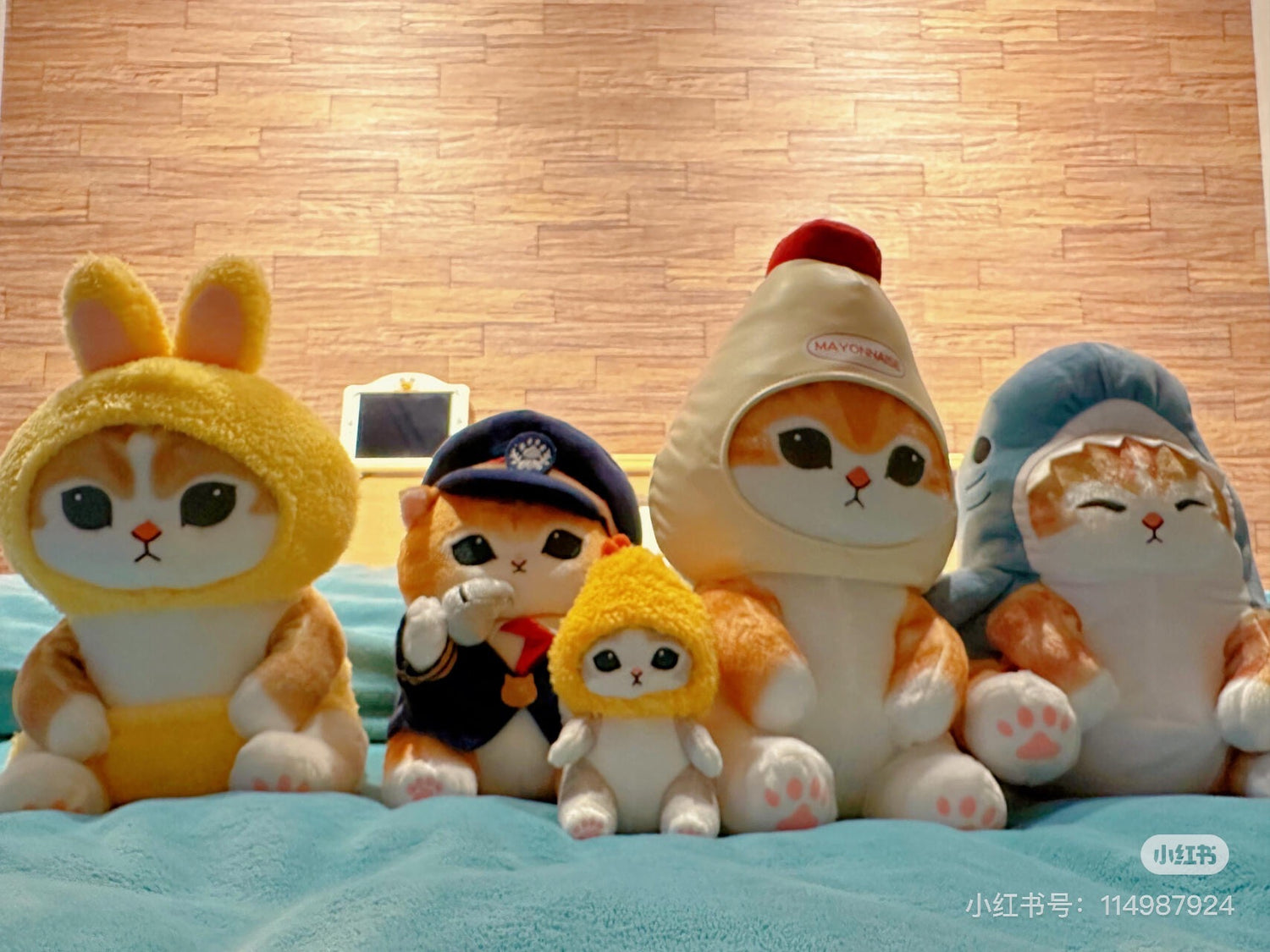 Mofusand｜Study Buddy Plush Toy - Cat / Fried Shrimp Nyan｜H360 x W145 x D180mm approx.