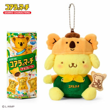 【limit 1】Sanrio｜Lotte Biscuit Collection Mascot Holder /Plush Keychain