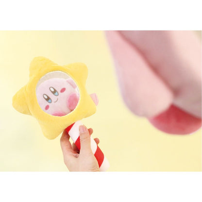 Kirby星之卡比｜毛绒星之杖便携手持镜｜约H 248mm × W 173mm × D 35mm