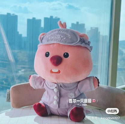 Loopy小海狸｜露比睡衣公仔/玩偶/睡衣可脱｜高约25cm