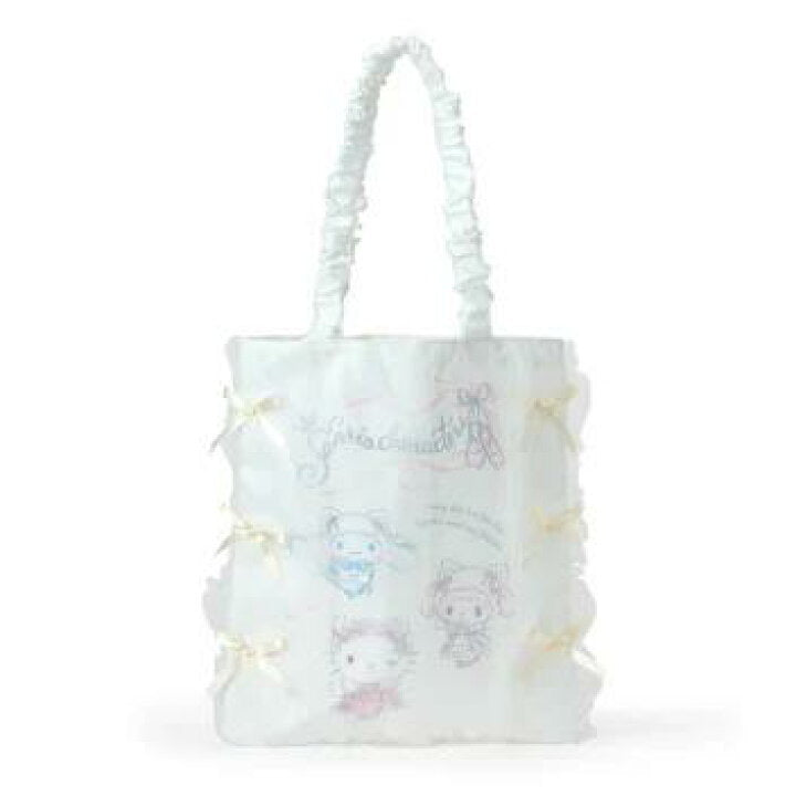Sanrio｜White Cat Ballerina tote bag