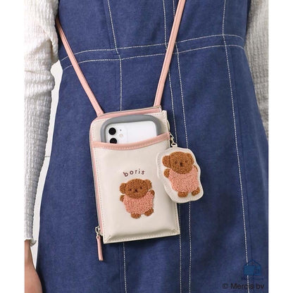 Miffy｜Runrun Sagara Series Keychain｜W70×H90mm approx.