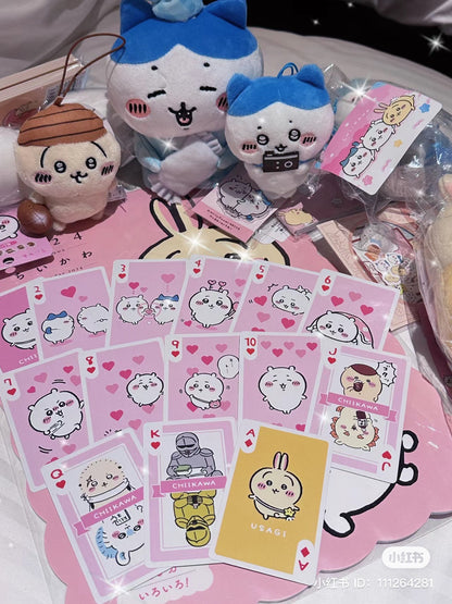 chiikawa｜可爱纸质扑克牌/正反面都可爱/每张不同图案