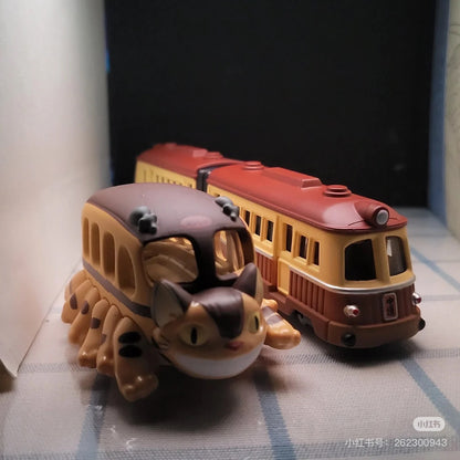 Tomica｜Takara Tomy Dream Tomica Full of Ghibli 03 Spirited Away Sea Railway 多美卡 × 吉卜力宫崎骏《千与千寻》海原电铁玩具车模型/摆件｜长约40mm