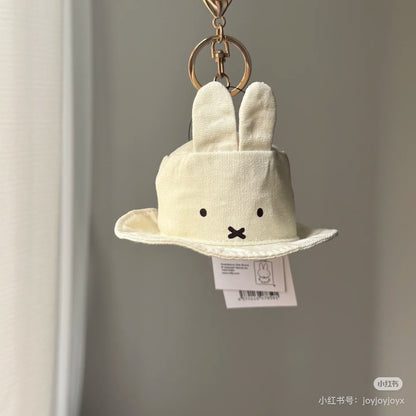 Miffy｜ Mini Hat Keychain Charm｜Φ7×H3.4cm approx.