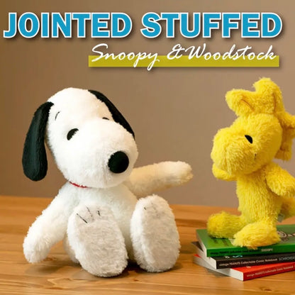 Snoopy｜骨架史努比玩偶/可举手举jio耳朵飞起/拿小物｜高约19cm