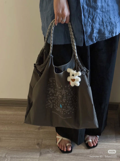 Blue bottle coffee｜ball&amp;chain Collaborate foldable Eco Bag｜L / H45cm