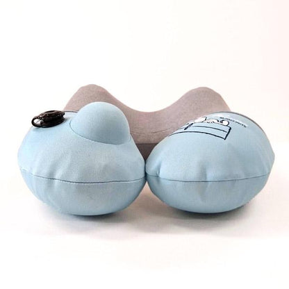 Snoopy史努比｜按压充气便携U型枕/差旅神器/可收纳｜约30.5 x 宽 30 x 高 12 cm