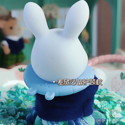 SylvanianFamilies森贝儿家族｜Weekend Travel Set Snow Rabbit Mother 雪兔妈妈周末旅行套组/玩具/过家家5641