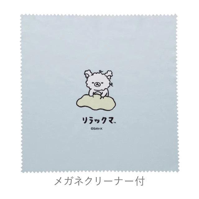 Rilakkuma轻松熊｜可爱眼镜盒/眼镜布组｜約65×160×40mm