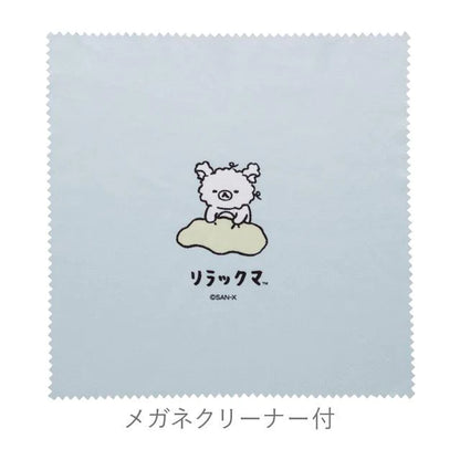 Rilakkuma轻松熊｜可爱眼镜盒/眼镜布组｜約65×160×40mm
