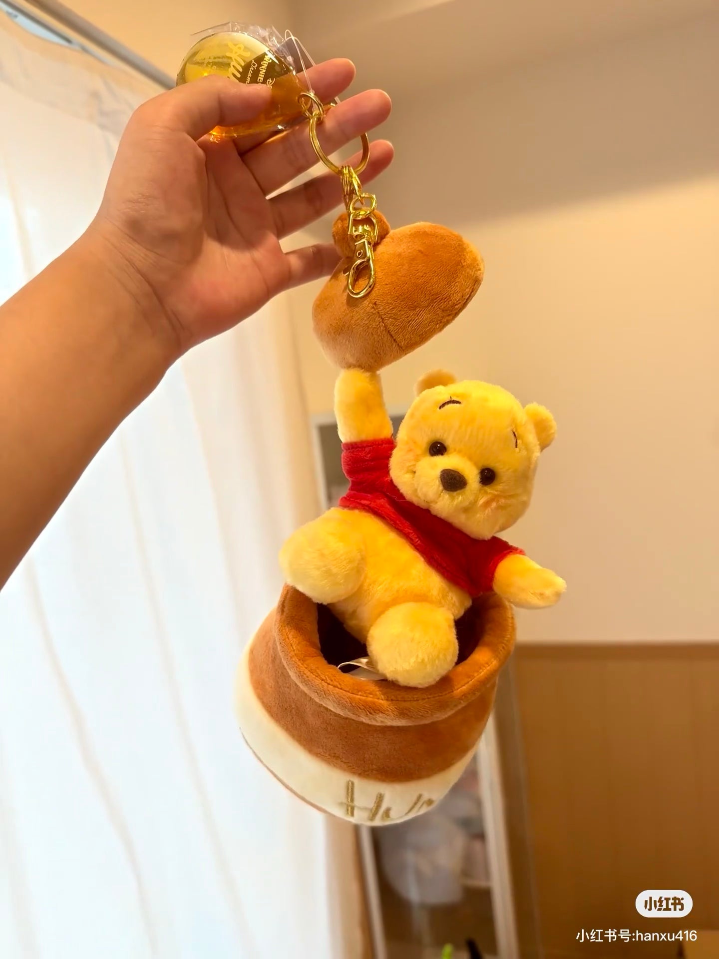 【limit 1】Disney｜HONEY DAY Limited Edition 2025 Mascot Holder /Plush Keychain｜H16×W12×D10cm approx.