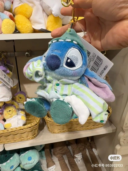 Disney｜Pajama Style Mascot Holder /Plush Keychain｜19.5×12×6.5cm approx.