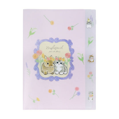 Mofusand｜鲨鱼猫春日花花系列多层式A4文件夹｜約W225×H310mm×D2mm