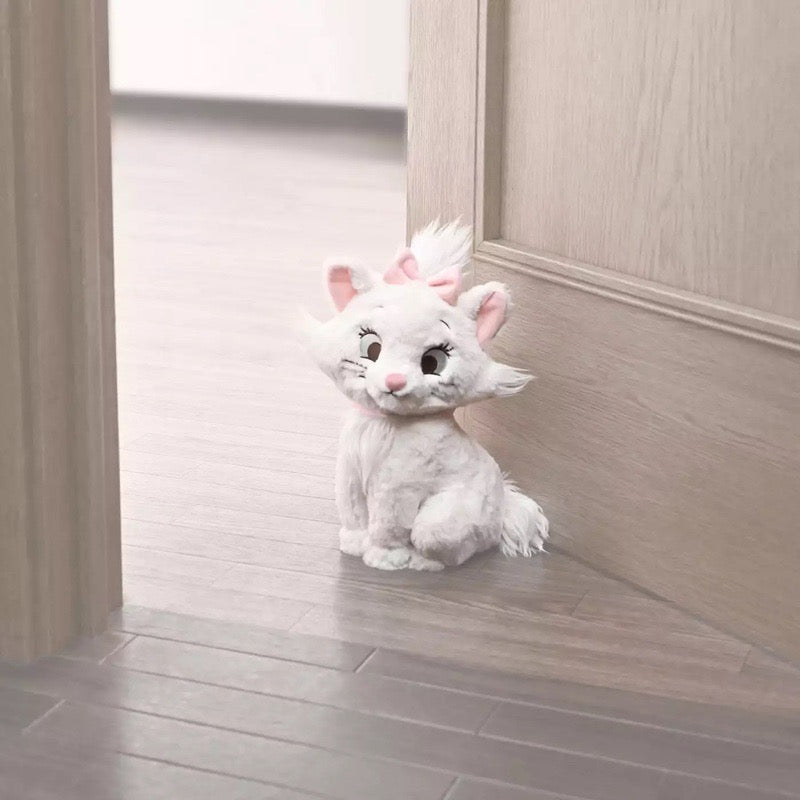 Disney ｜Marie cat interior animal东迪甜美玛丽猫门挡/很重de阻门小可爱｜约H30×W23×D16cm