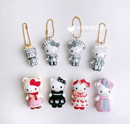 Hello Kitty｜Monochrome Girly Twin Coordinate Birthday Doll mystery bag/blind box/All 8 types｜1pcs