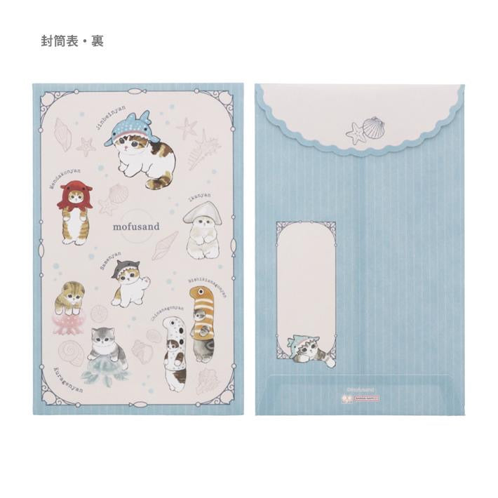 Mofusand｜Sea Creature Nyan Mini Letter Set