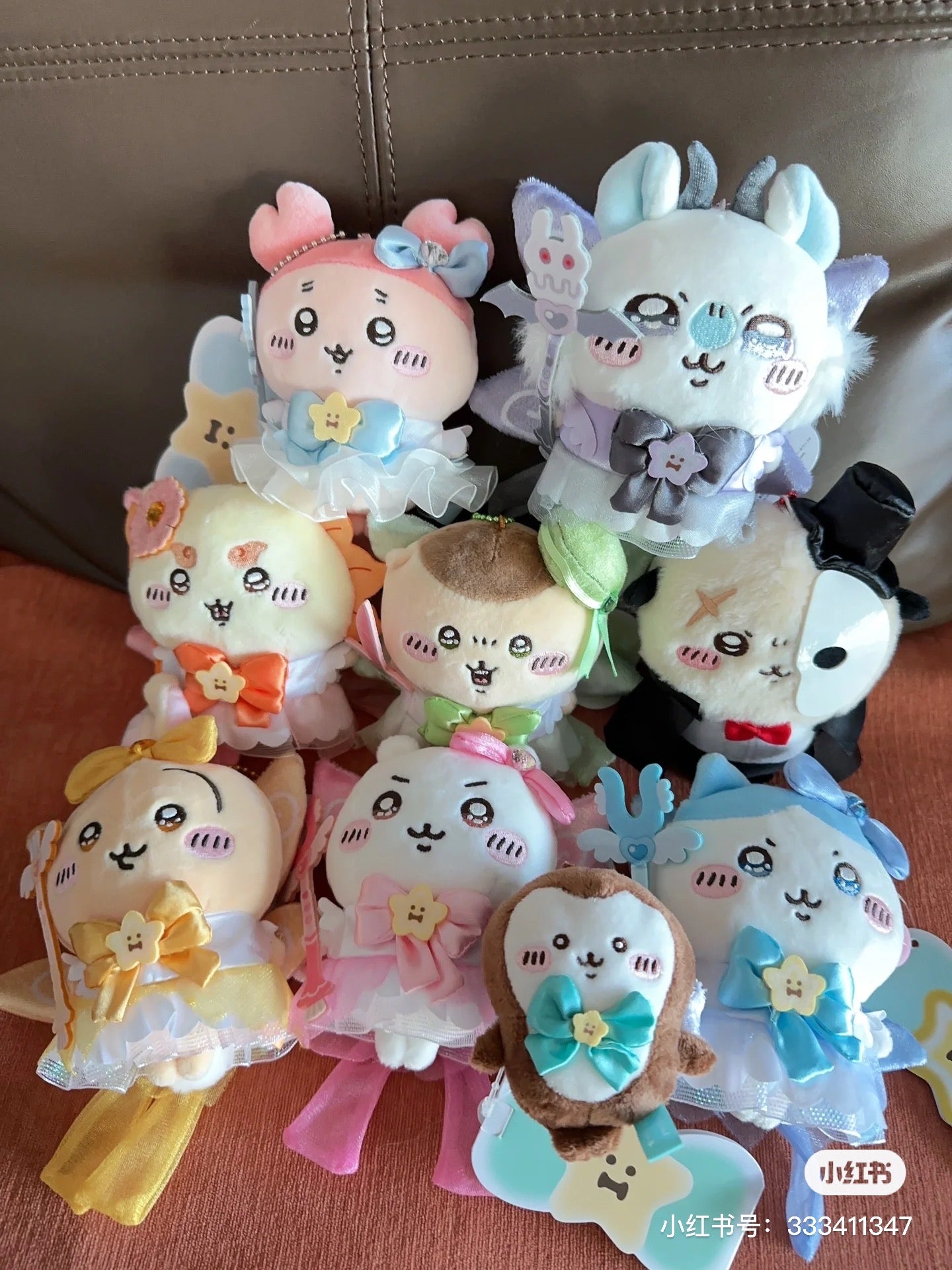 【限购1】Chiikawa 吉伊卡哇｜Mascot Holder -Super Magical Chiikawa Power Up二代超魔法少女/小魔仙限定毛绒玩偶挂件/包挂｜約H180×W145×D70mm