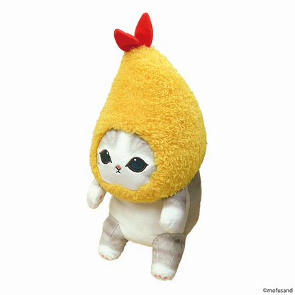 Mofusand｜Study Buddy Plush Toy - Cat / Fried Shrimp Nyan｜H360 x W145 x D180mm approx.