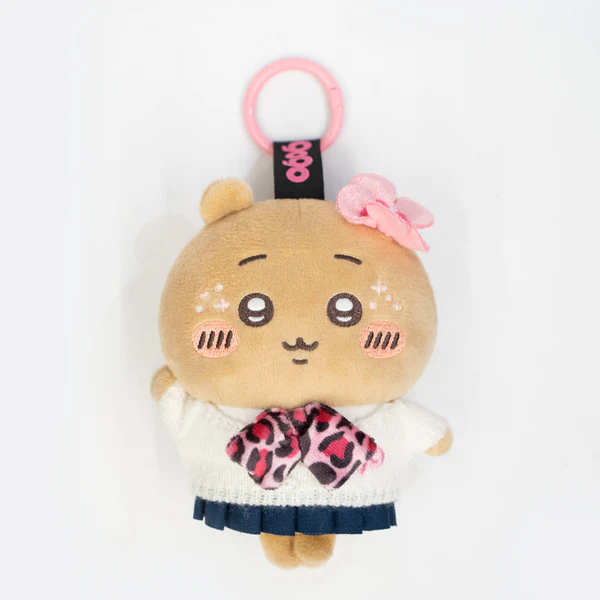 【LIMIT 1 PER COLLECTION】chiikawa｜Gyaru 9090 × Chiikawa Collaboration Mascot Holder /Plush Keychain｜H14 x W9 x D5.5cm approx.