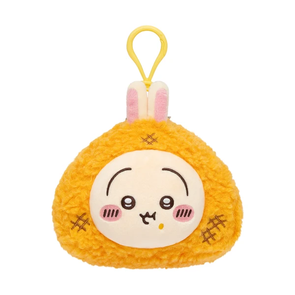 chiikawa｜Onigiri Mascot Holder /Plush Keychain｜H100 x W120 x D90 mm approx.