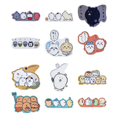 Nagano｜Friends smartphone sticker size hologramSticker collection mystery bag/blind box/All 12 types｜1pcs