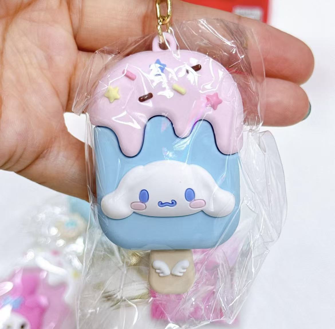 Sanrio｜Characters Ice Candy Keychain/Keyring｜H120 x W40 x D20mm approx.