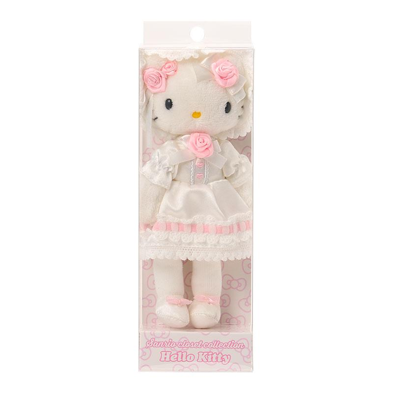 Sanrio｜Hello Kitty Long legs Closet Collection Mascot Holder /Plush Keychain｜W7×D3.5×H16.5cm approx.