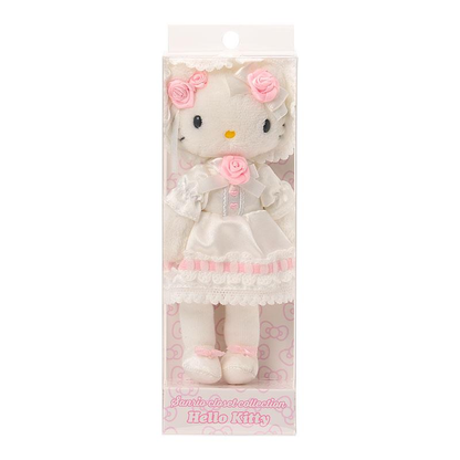 Sanrio｜Hello Kitty Long legs Closet Collection Mascot Holder /Plush Keychain｜W7×D3.5×H16.5cm approx.