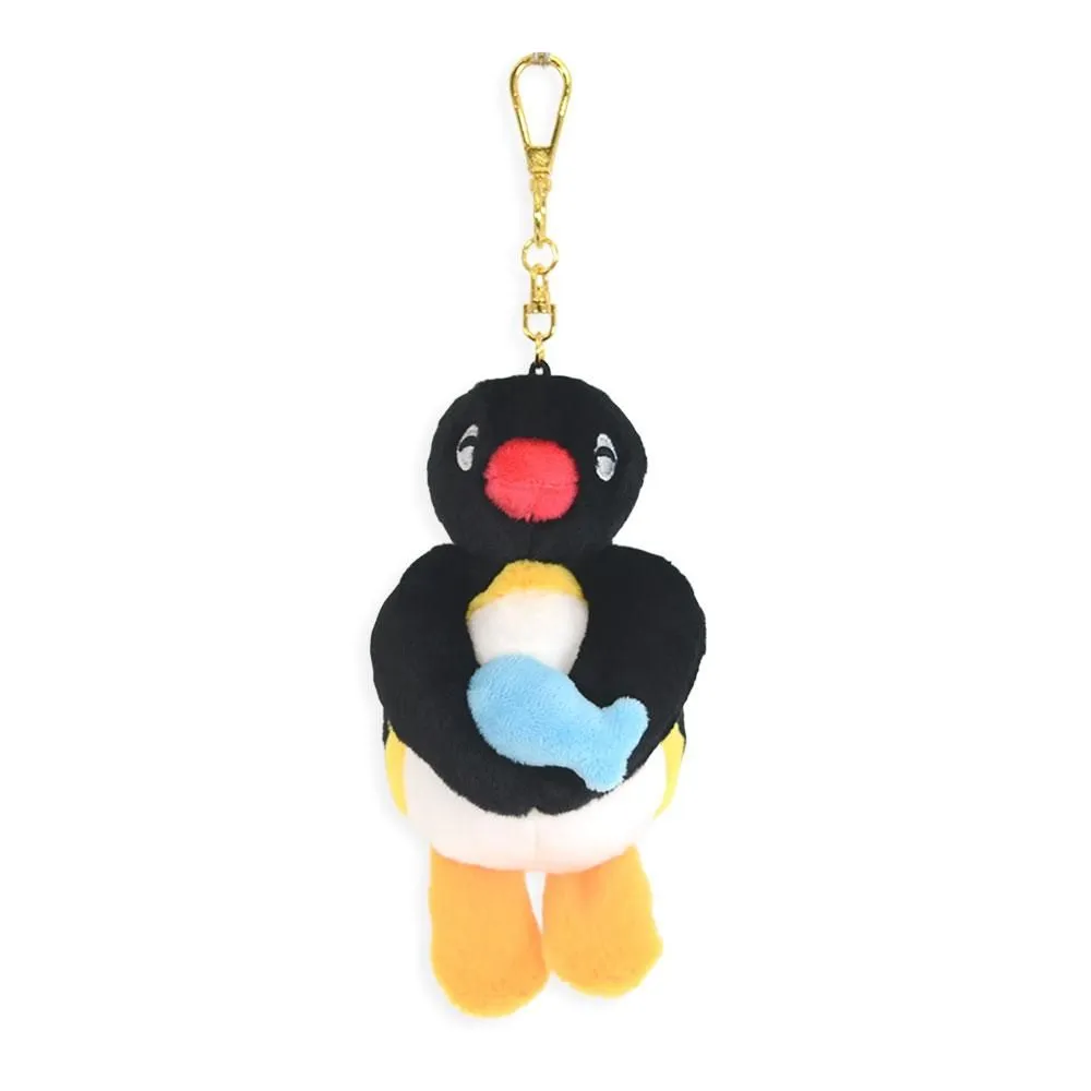 Pingu｜Mascot Holder /Plush Keychain｜7.0 x 13.0 x 5.5 cm approx.