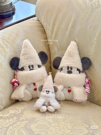 Disney迪士尼 ｜Merry Lil RingRing Mickey东迪2024圣诞精灵妖精米奇系列斜挎包/零钱包/收纳包