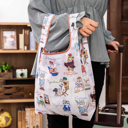 Mofusand｜mofumofu Journey Pocketable Eco Bag｜530×340mm approx.